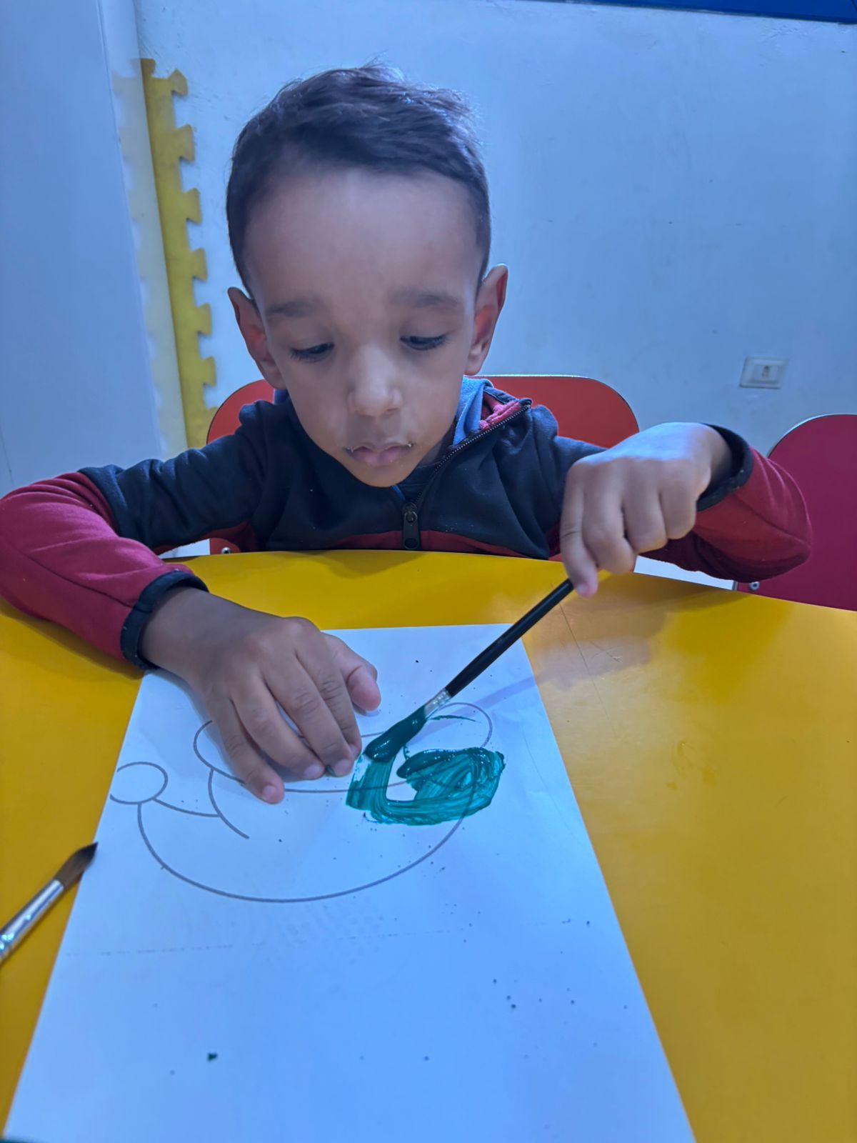 Oficina de artes da ABRAHIPE.