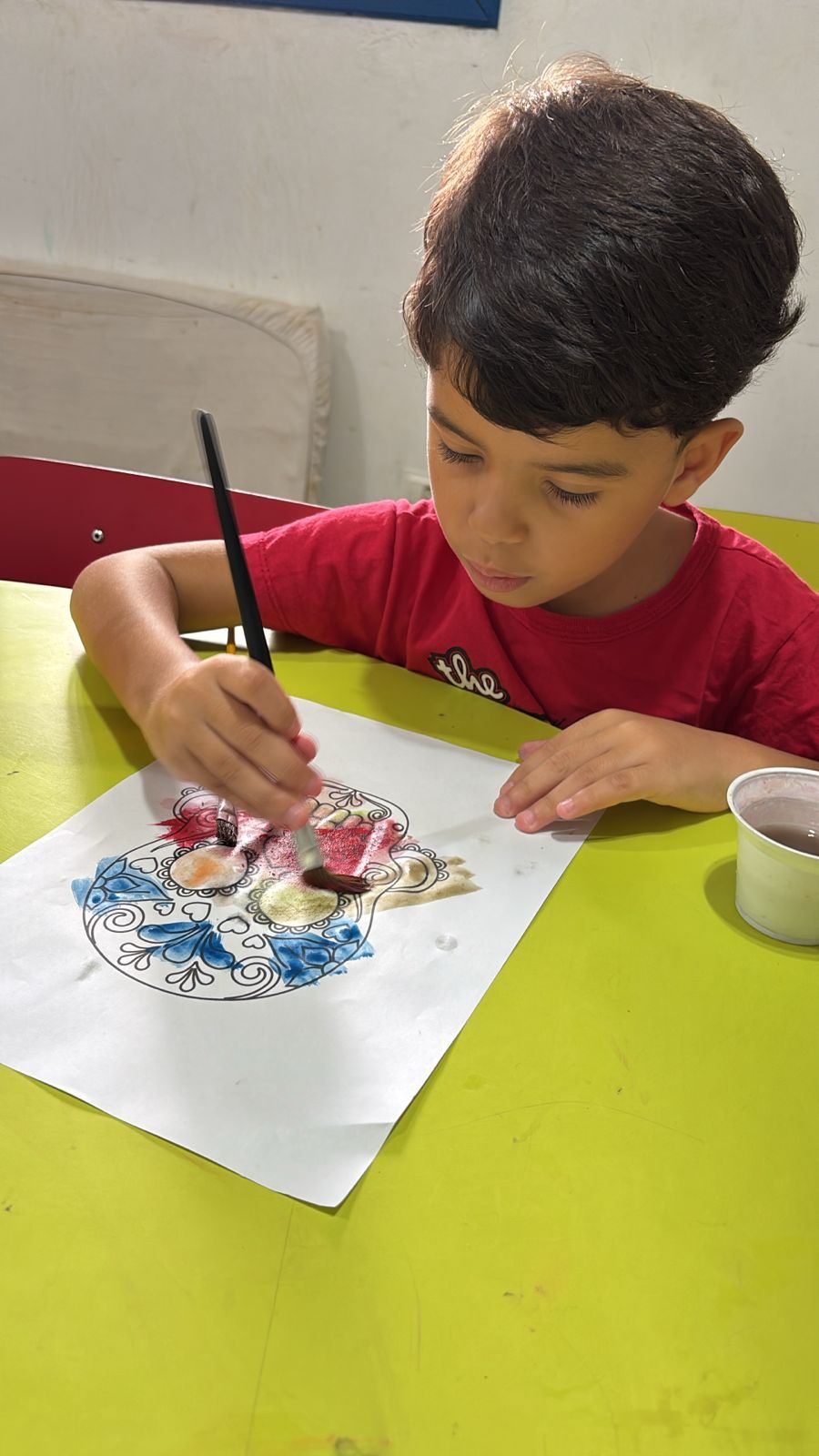 Oficina de artes da ABRAHIPE.