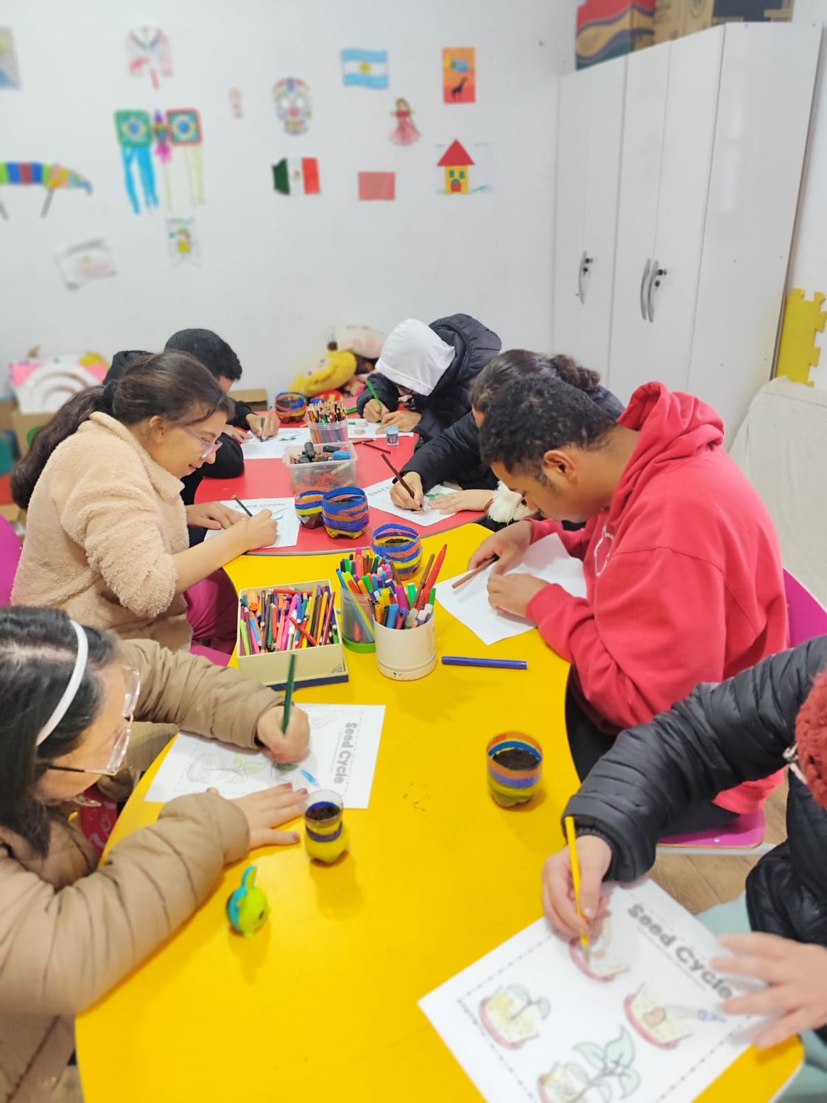 Oficina de artes da ABRAHIPE.