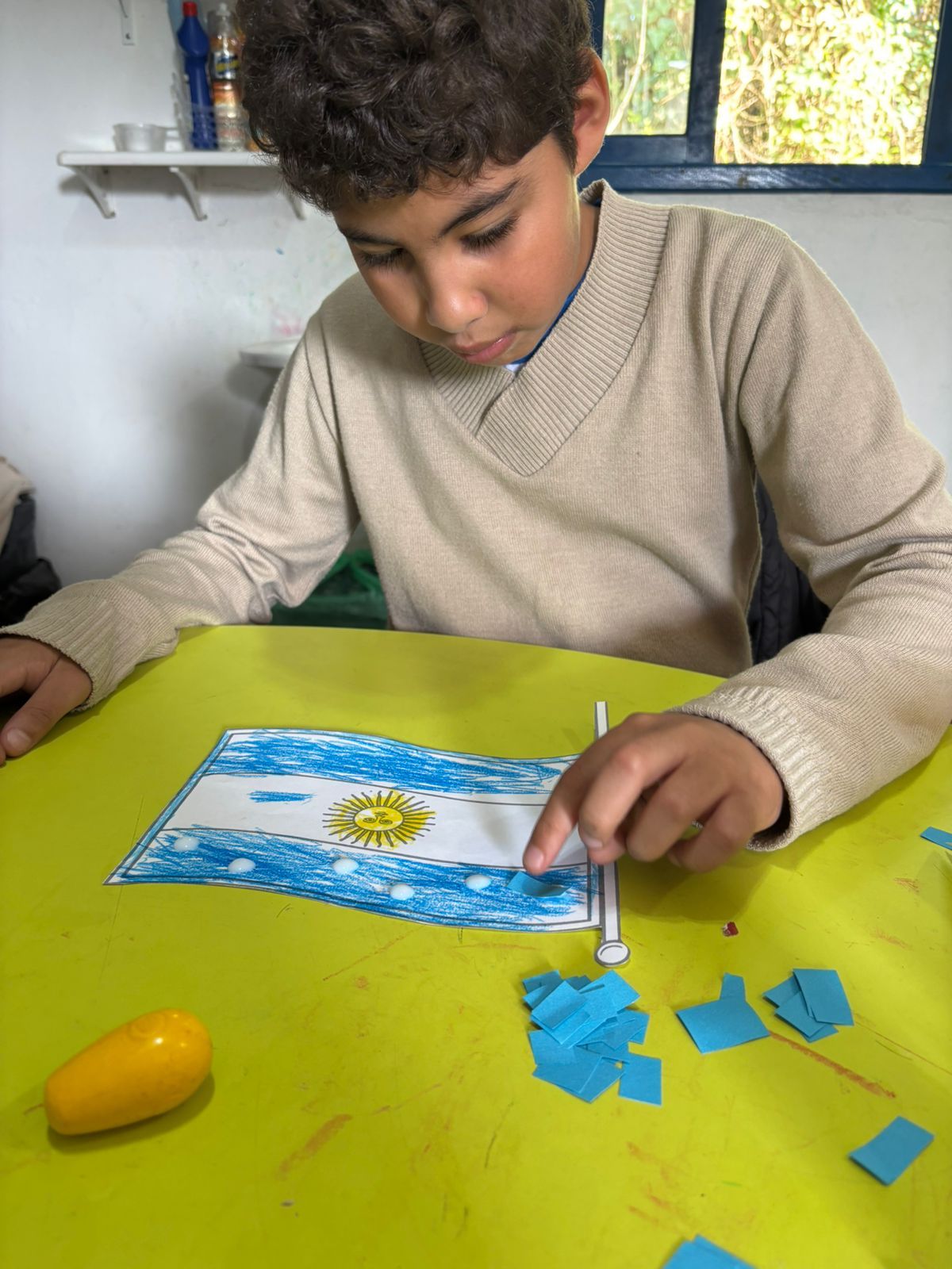 Oficina de artes da ABRAHIPE.