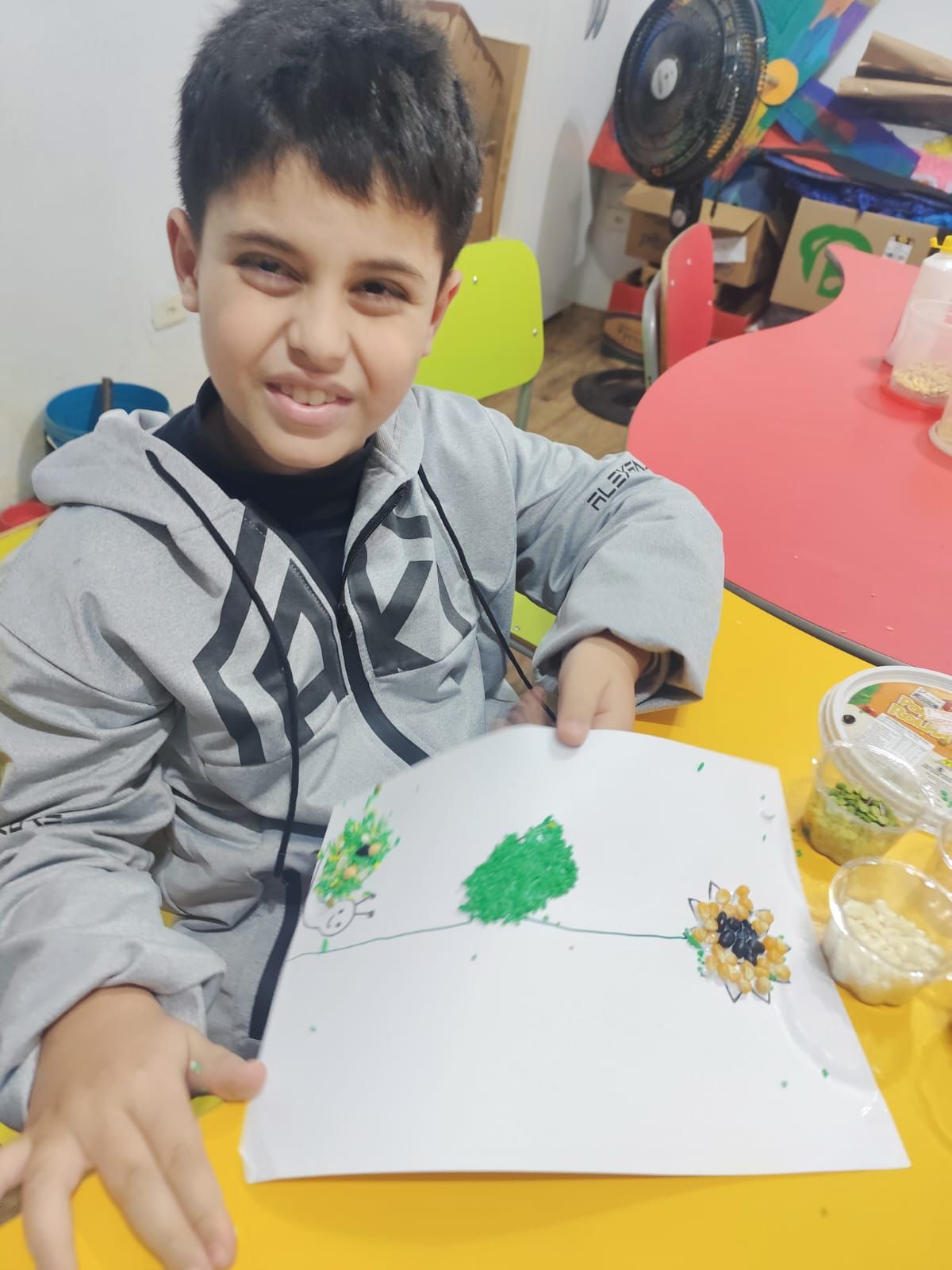 Oficina de artes da ABRAHIPE.