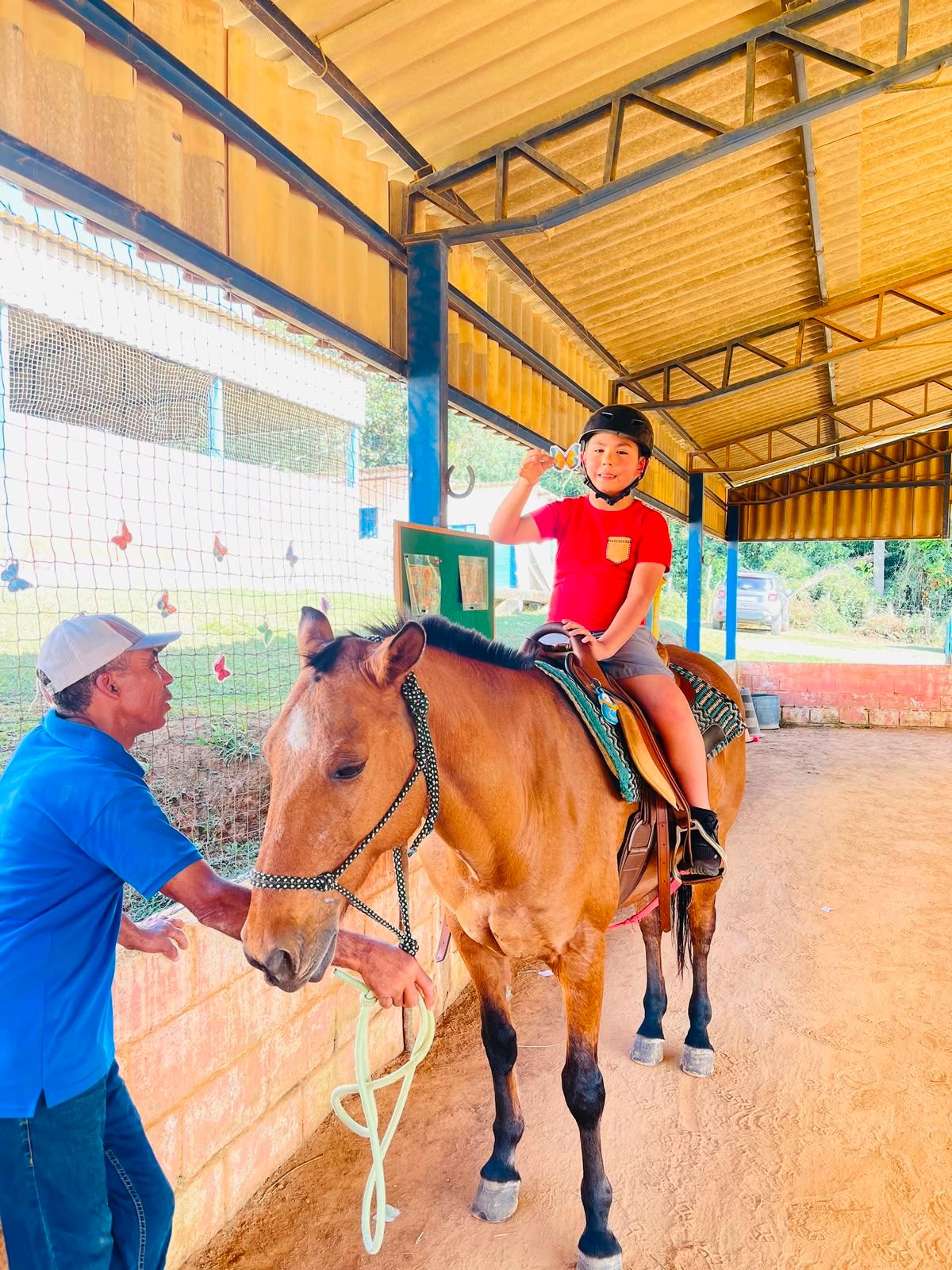 Equoterapia na ABRAHIPE.