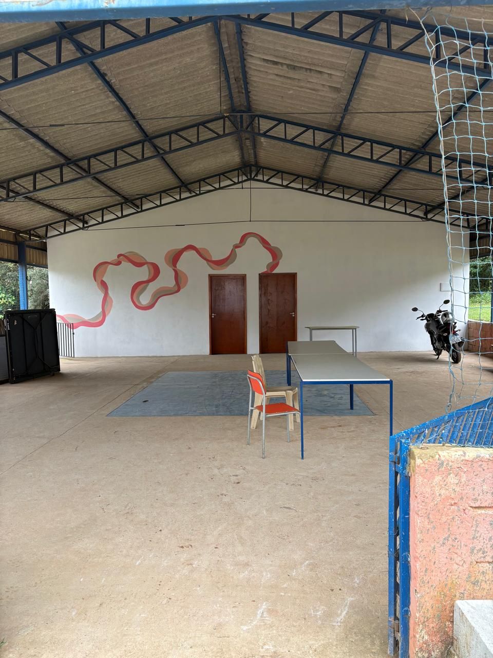 O espaço da ABRAHIPE, em Cotia.